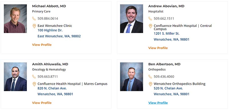 Confluence Health Providers