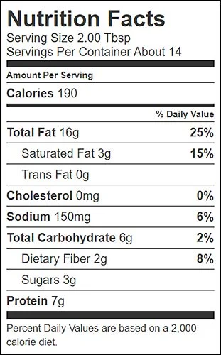 Nutrition Facts