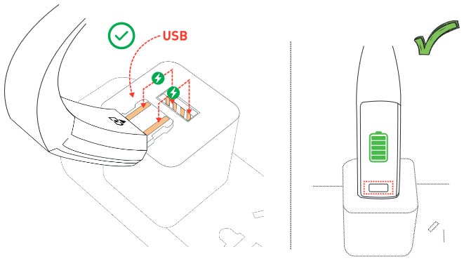 Fitnus Fitness Tracker Charger