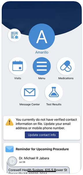 Spectrum Health MyChart App