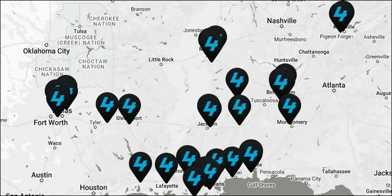 Club4 Fitness Locations