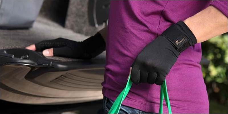 Copper Fit Compression Gloves